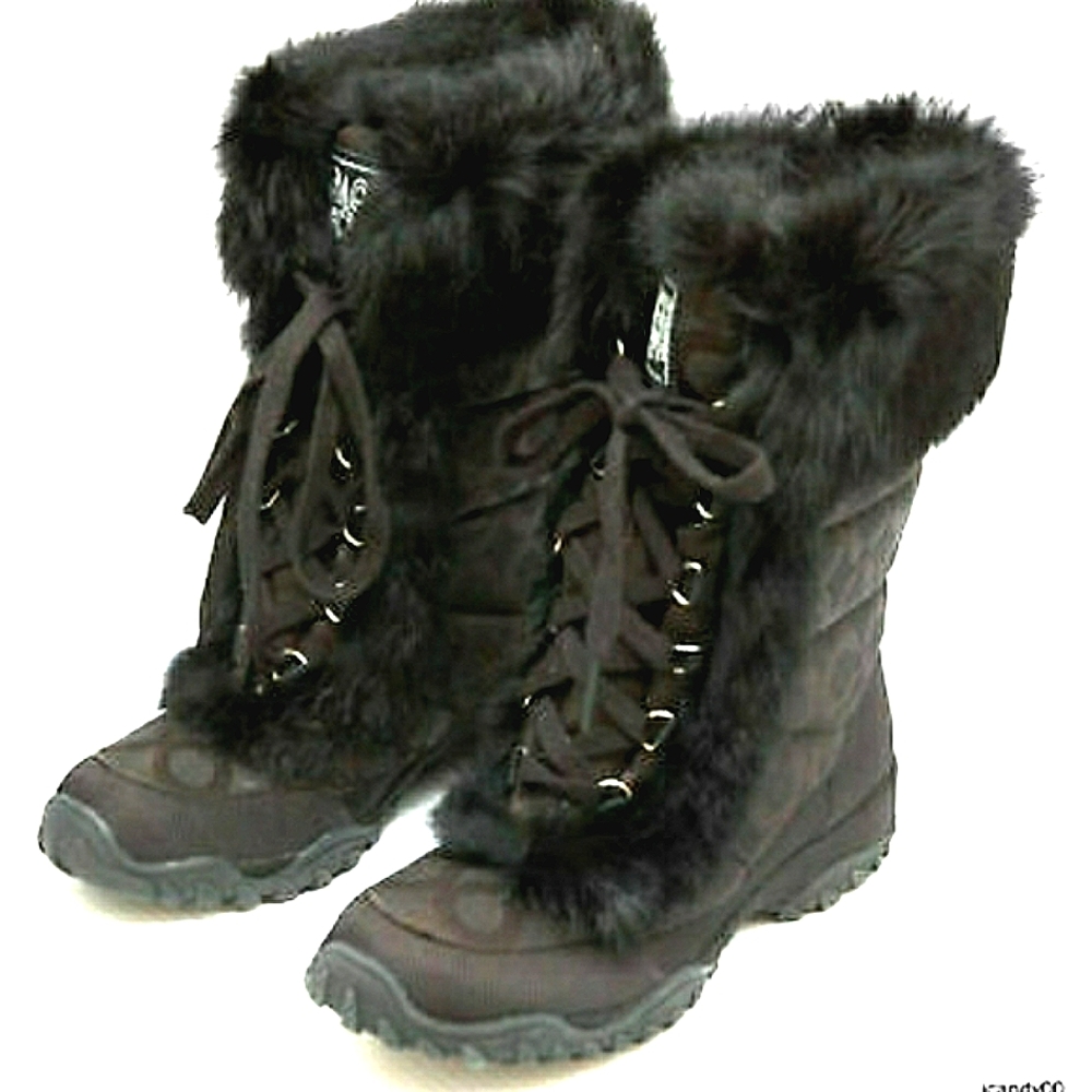 COACH JENNY - Furry Winter Boots